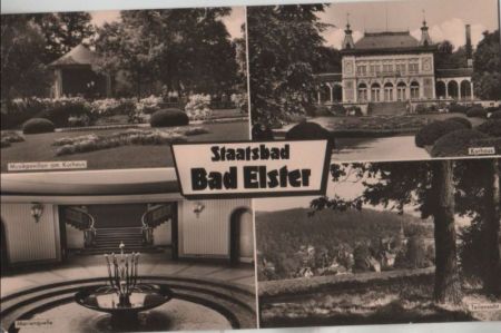 Bad Elster - u.a. Teilansicht - 1964 Bad Elster - u.a. Teilansicht - 1964