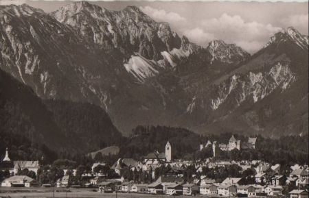 Füssen - mit Schlicke - 1958 Füssen - mit Schlicke - 1958