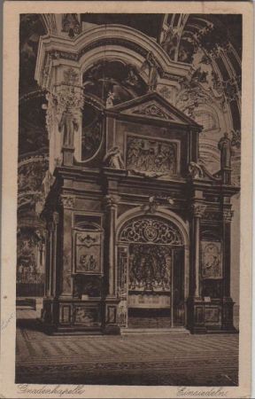 Schweiz - Einsiedeln - Gnadenkapelle - ca. 1950 Schweiz - Einsiedeln - Gnadenkapelle - ca. 1950