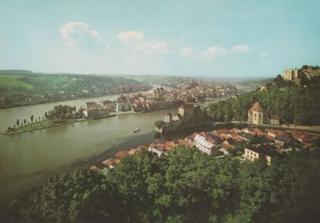 Passau - Gesamtansicht - ca. 1970 Passau - Gesamtansicht - ca. 1970