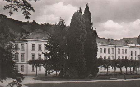 Bad Wildungen - Badehotel und Kurpark - ca. 1970 Bad Wildungen - Badehotel und Kurpark - ca. 1970