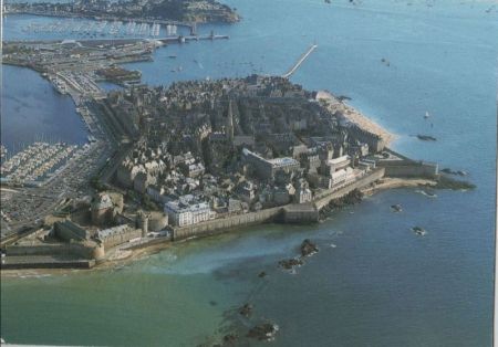 Frankreich - Saint-Malo - Vue generale - 1994 Frankreich - Saint-Malo - Vue generale - 1994