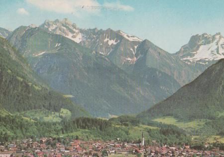 Oberstdorf mit Fürschießer - 1968 Oberstdorf mit Fürschießer - 1968