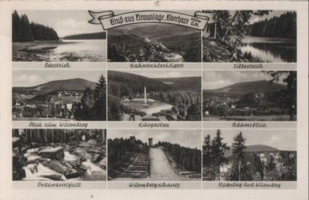 Braunlage - u.a. Wurmbergschanze - ca. 1955 Braunlage - u.a. Wurmbergschanze - ca. 1955