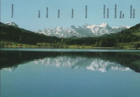 Schweiz - Aegerisee - ca. 1985 Schweiz - Aegerisee - ca. 1985