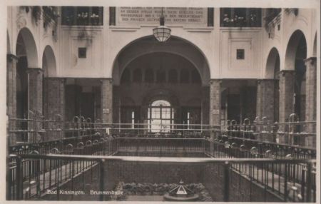 Bad Kissingen - Brunnenhalle - ca. 1950 Bad Kissingen - Brunnenhalle - ca. 1950