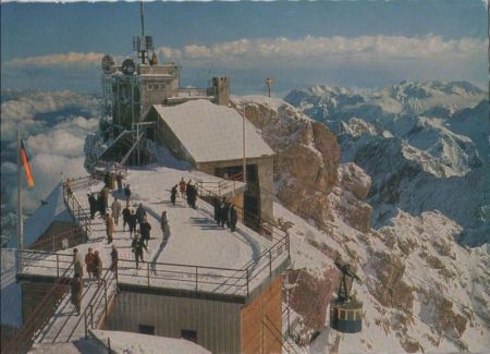 Zugspitze - Gipfel - ca. 1970 Zugspitze - Gipfel - ca. 1970
