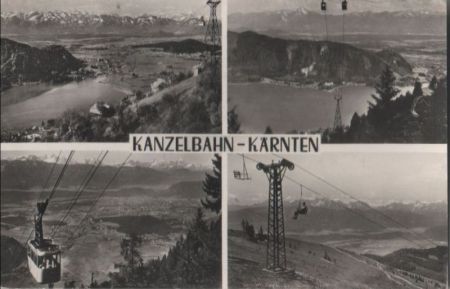 Österreich - Kanzelbahn - 1961 Österreich - Kanzelbahn - 1961