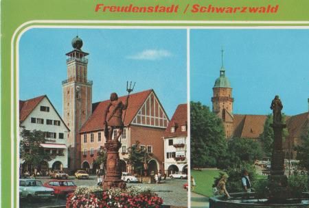 Freudenstadt - Freudenstatd Schwarzwald - ca. 1975 Freudenstadt - Freudenstatd Schwarzwald - ca. 1975