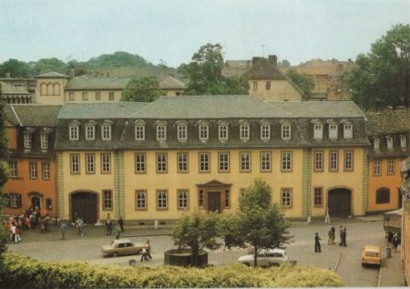 Weimar - Goethehaus am Frauenplan - ca. 1975 Weimar - Goethehaus am Frauenplan - ca. 1975