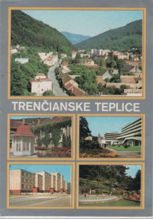 Slowakei - Trencianske Teplice - 5 Teilbilder - 1981 Slowakei - Trencianske Teplice - 5 Teilbilder - 1981