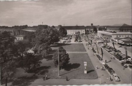 Karlsruhe - Festplatz - 1954 Karlsruhe - Festplatz - 1954