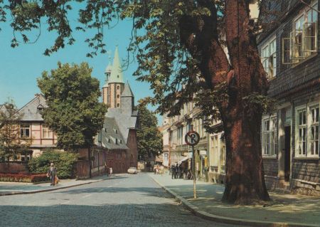 Goslar - Blick auf Marktkirche - ca. 1975 Goslar - Blick auf Marktkirche - ca. 1975