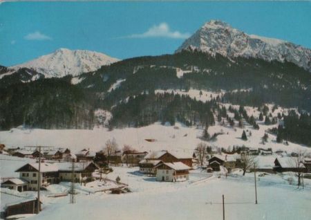 Oberstdorf-Rubi - mit Rubihorn - 1986 Oberstdorf-Rubi - mit Rubihorn - 1986