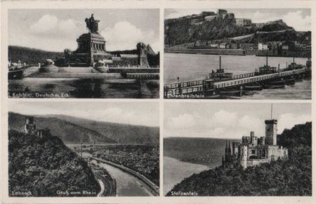 Koblenz - u.a. Ehrenbreitstein - ca. 1940 Koblenz - u.a. Ehrenbreitstein - ca. 1940