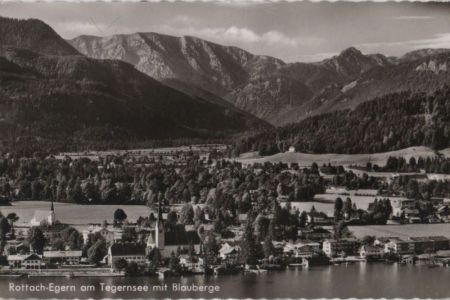 Rottach - mit Blauberge - 1962 Rottach - mit Blauberge - 1962
