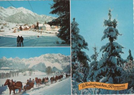 Österreich - Ramsau - Winterzauber - 1975 Österreich - Ramsau - Winterzauber - 1975