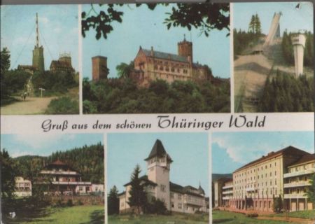 Thüringer Wald - u.a. Inselsberg - 1972 Thüringer Wald - u.a. Inselsberg - 1972