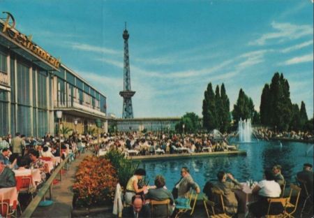 Berlin-Westend, Funkturm - 1973 Berlin-Westend, Funkturm - 1973