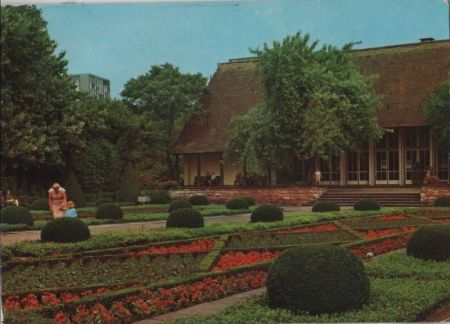 Berlin-Tiergarten, Englischer Garten - 1976 Berlin-Tiergarten, Englischer Garten - 1976