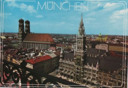 München - Blick vom Alten Peter - 1993 München - Blick vom Alten Peter - 1993