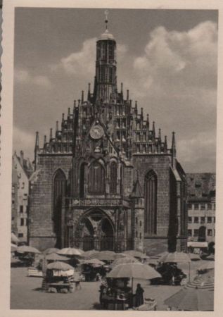 Nürnberg - Frauenkirche - ca. 1955 Nürnberg - Frauenkirche - ca. 1955