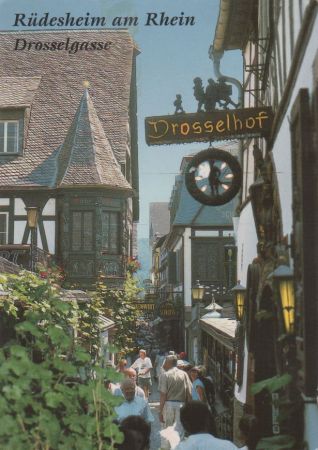 Rüdesheim - Drosselgasse - 1997 Rüdesheim - Drosselgasse - 1997
