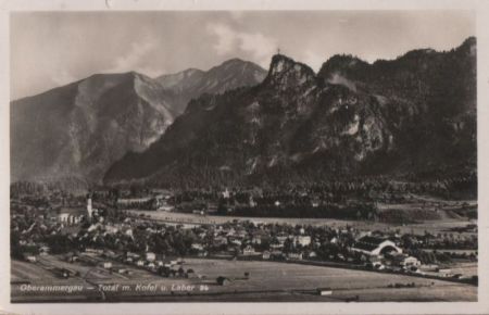 Oberammergau - Total mit Kofel - 1934 Oberammergau - Total mit Kofel - 1934