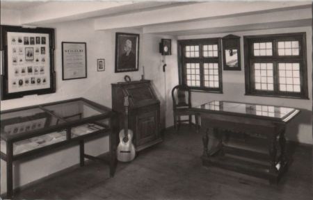 Bad Driburg-Alhausen - Geburtshaus Friedr. Wilh. Weber - ca. 1960 Bad Driburg-Alhausen - Geburtshaus Friedr. Wilh. Weber - ca. 1960