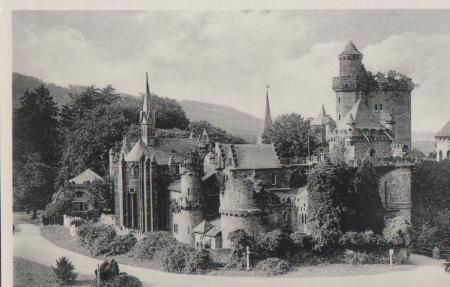 Kassel Wilhelmshöhe - Löwenburg - ca. 1945 Kassel Wilhelmshöhe - Löwenburg - ca. 1945