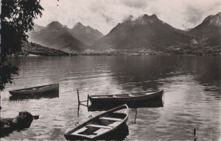 Frankreich - Lac d’Annecy - Calme de Printemps - 1957 Frankreich - Lac d’Annecy - Calme de Printemps - 1957