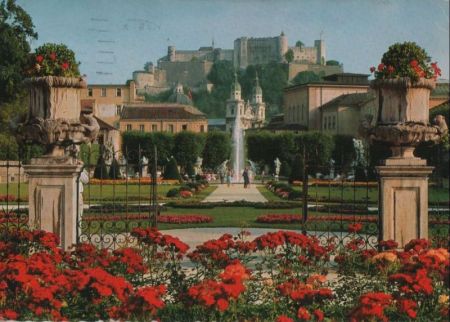 Österreich - Salzburg - Mirabellgarten - 1965 Österreich - Salzburg - Mirabellgarten - 1965