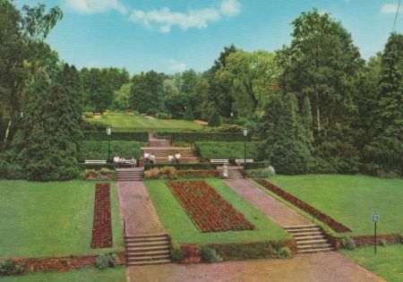 Horn-Bad Meinberg - Staatsbad, Berggarten - ca. 1980 Horn-Bad Meinberg - Staatsbad, Berggarten - ca. 1980