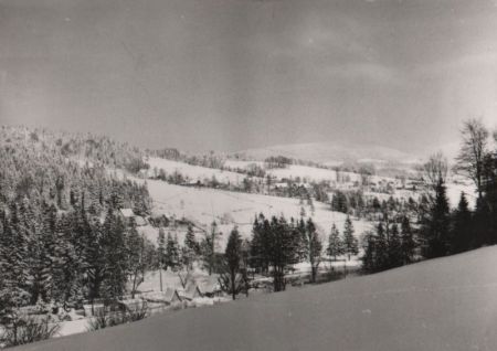 Polen - Wisla - Nowa Osada, Krajobraz - ca. 1965 Polen - Wisla - Nowa Osada, Krajobraz - ca. 1965