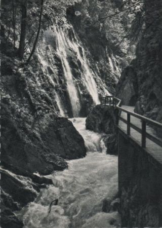 Wimbachklamm - ca. 1960 Wimbachklamm - ca. 1960