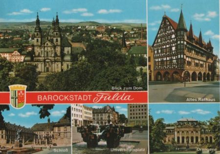 Fulda - u.a. Altes Rathaus - 1987 Fulda - u.a. Altes Rathaus - 1987