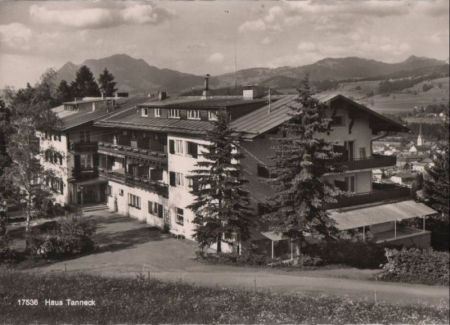 Fischen - Haus Tanneck - ca. 1965 Fischen - Haus Tanneck - ca. 1965