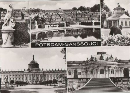 Potsdam - Sanssouci, u.a. Neues Palais - 1982 Potsdam - Sanssouci, u.a. Neues Palais - 1982