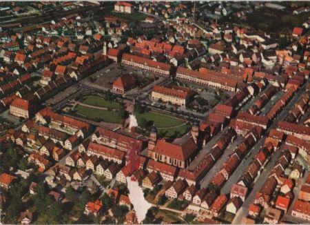 Freudenstadt - Luftaufnahme - ca. 1975 Freudenstadt - Luftaufnahme - ca. 1975