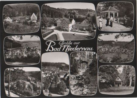 Rothenberg, Bad Niedernau - Badhotel - 1960 Rothenberg, Bad Niedernau - Badhotel - 1960