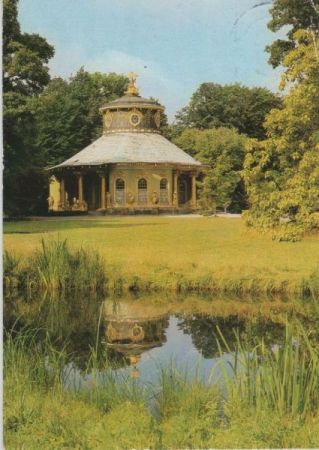 Potsdam, Sanssouci - Chinesisches Teehaus - 1987 Potsdam, Sanssouci - Chinesisches Teehaus - 1987