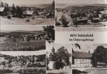 Schmiedeberg-Schönfeld - mit 6 Bildern - 1973 Schmiedeberg-Schönfeld - mit 6 Bildern - 1973