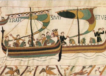 Frankreich - Bayeux - Tapissery, Flotte nach England - 1996 Frankreich - Bayeux - Tapissery, Flotte nach England - 1996
