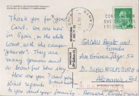 Guadelest - Spanien - Castell