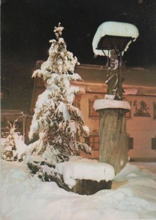 schneebedeckter Baum - 1968 schneebedeckter Baum - 1968