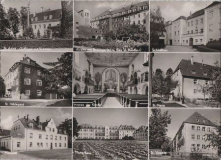 Schönbrunn - u.a. St. Anna - Ostflügel mit Sakristei - ca. 1965 Schönbrunn - u.a. St. Anna - Ostflügel mit Sakristei - ca. 1965