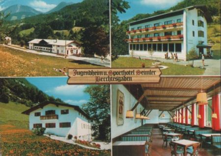 Berchtesgaden - Jugendhaus Seimler - 1980 Berchtesgaden - Jugendhaus Seimler - 1980