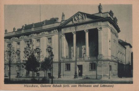 München - Galerie Schack - ca. 1940 München - Galerie Schack - ca. 1940
