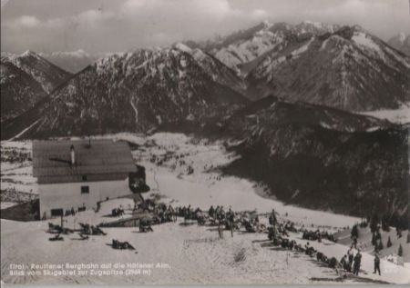Österreich - Höfen - Reuttener Bergbahn - ca. 1960 Österreich - Höfen - Reuttener Bergbahn - ca. 1960