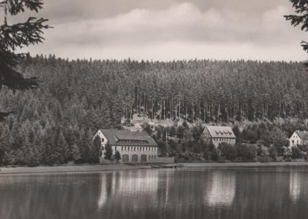 Frankenhain - Lütsche Talsperre in Thüringen - ca. 1965 Frankenhain - Lütsche Talsperre in Thüringen - ca. 1965